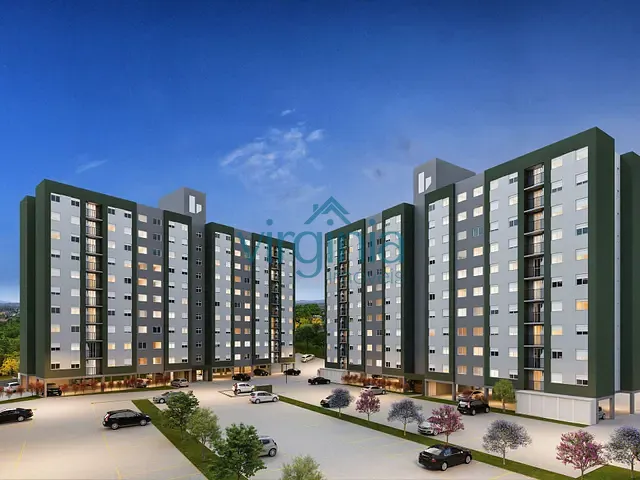 Lançamento com 61m² 2 quartos e 1 banheiro, disponível, no bairro Canudos em Novo Hamburgo