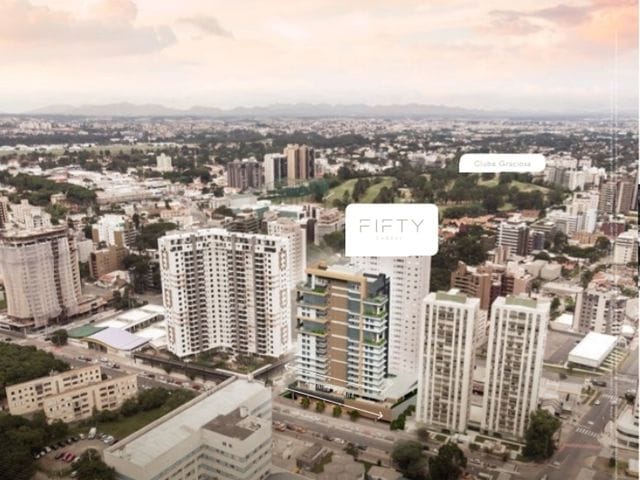 Apartamento 3 quartos e 5 banheiros, à venda, no bairro Cabral em Curitiba