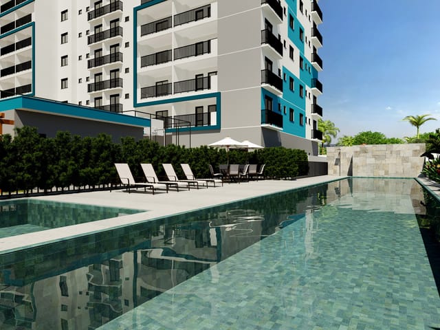 Foto do Lançamento - Lançamento à venda, Apartamentos em ótimo Condomínio Clube. Morumbi, Paulínia, SP | Hermes Imóveis