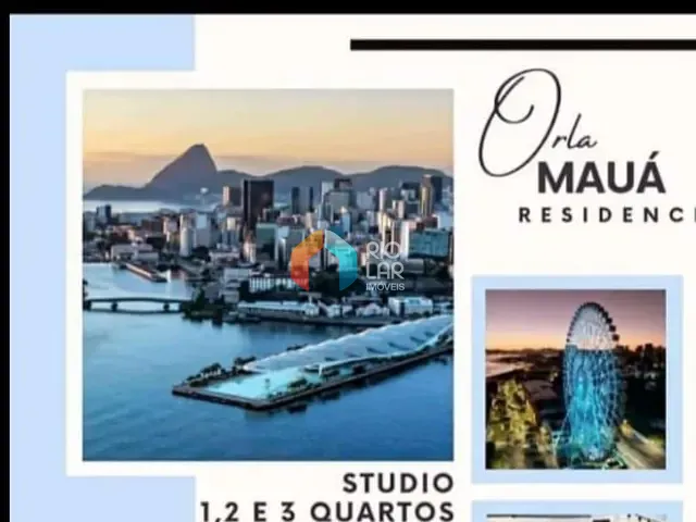 Lançamento com 30m², disponível, no bairro Gamboa em Rio de Janeiro