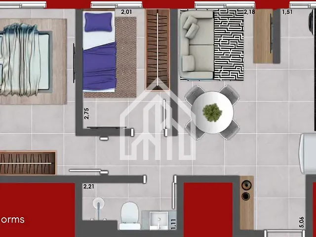 Lançamento 2 quartos e 1 banheiro, disponível, no bairro Vila São João em Guarulhos