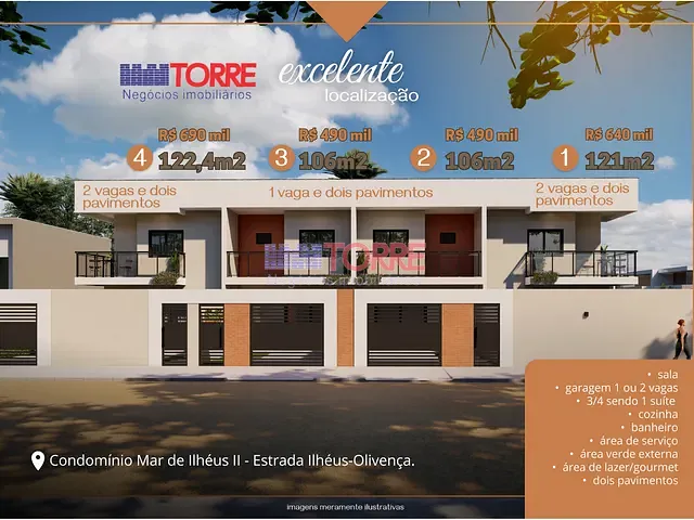Lançamento disponível, no bairro Mar de Ilhéus II em Ilhéus