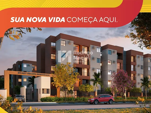Lançamento 2 quartos e 1 banheiro, disponível, no bairro Guabiraba em Recife
