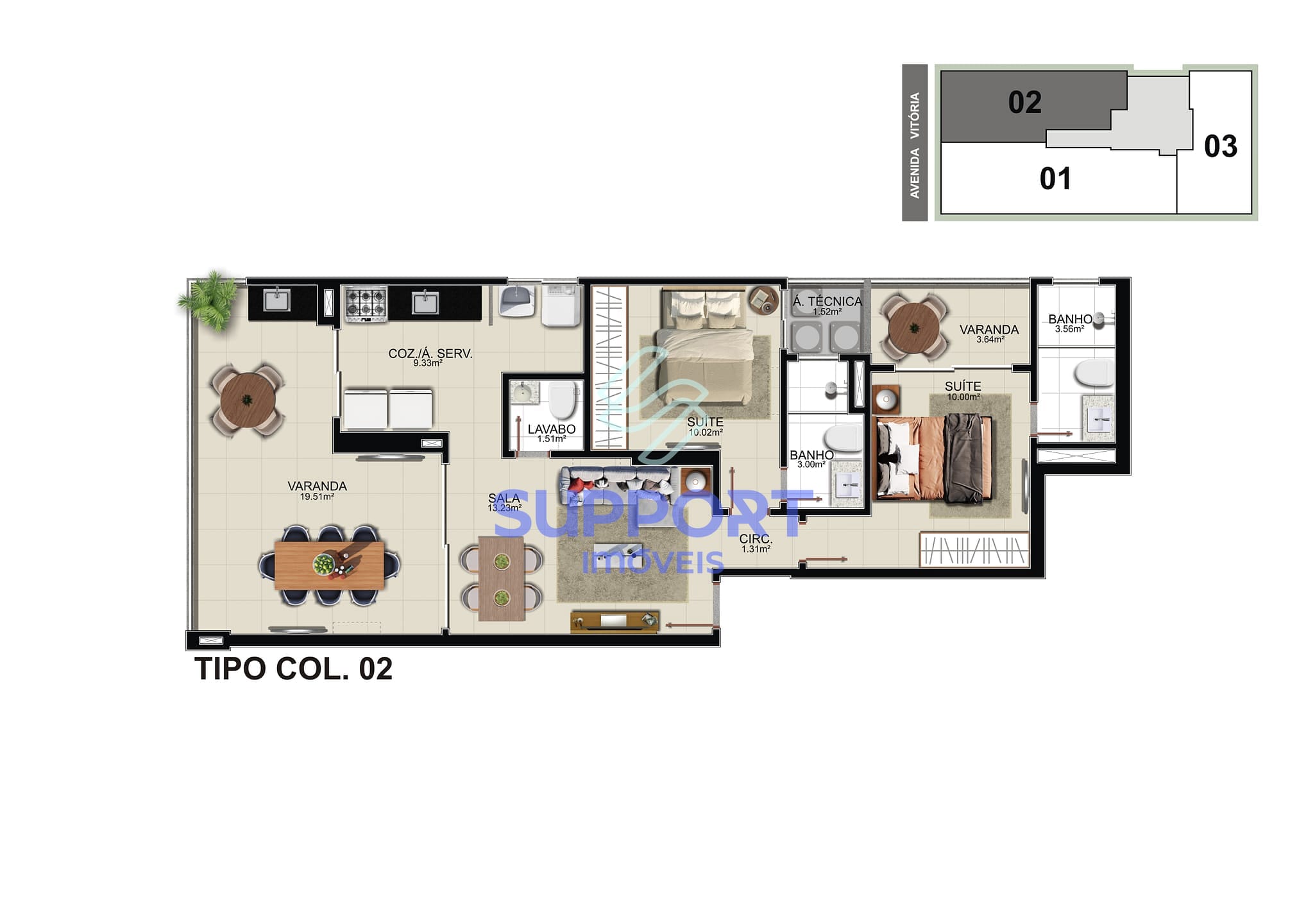 Apartamento, 1 quarto, 87 m² - Foto 19