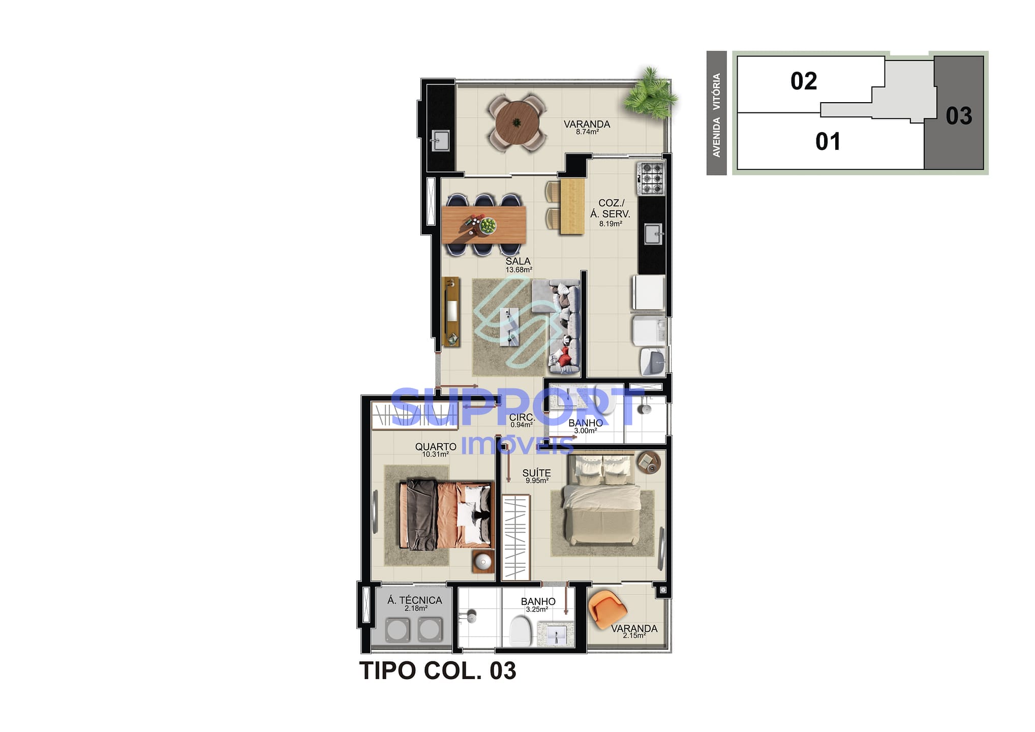 Apartamento, 1 quarto, 87 m² - Foto 20