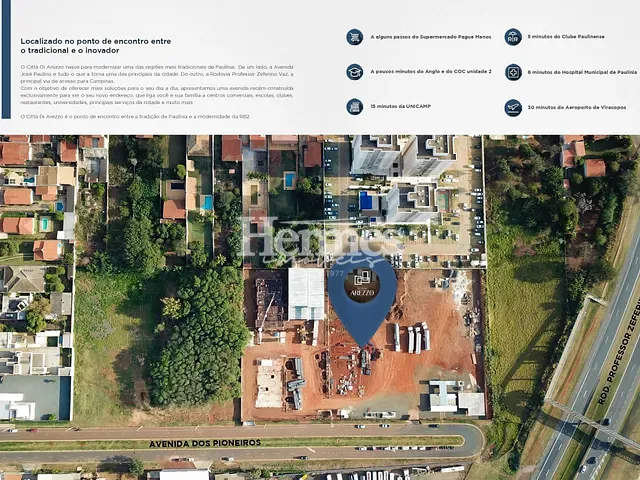 Lançamento 2 quartos e 2 banheiros, disponível, no bairro Santa Terezinha em Paulínia