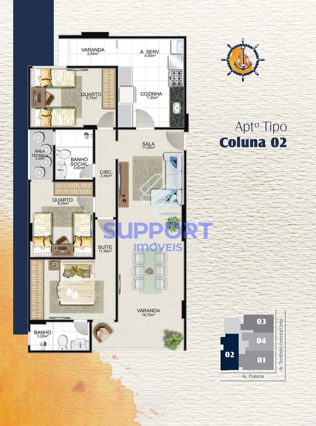 Apartamento, 1 quarto, 93 m² - Foto 12