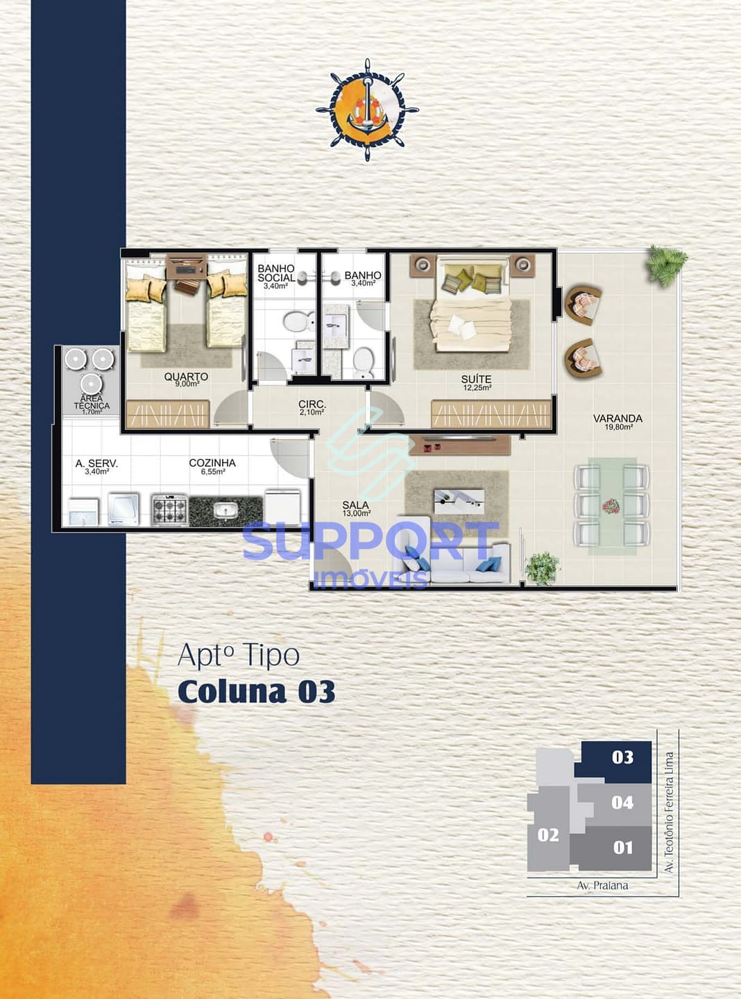 Apartamento, 1 quarto, 93 m² - Foto 13