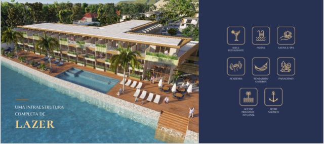 Lançamento com 4200m² 1 quarto e 1 banheiro, disponível, no bairro Passagem em Cabo Frio