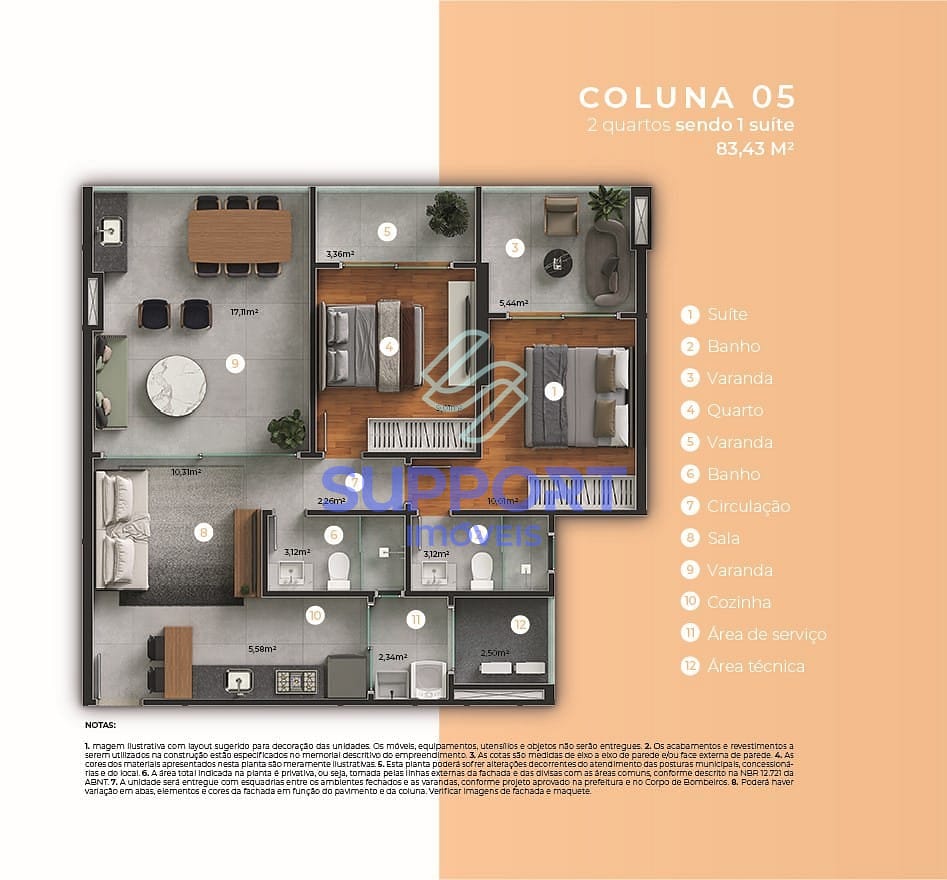 Apartamento, 1 quarto, 10 m² - Foto 21