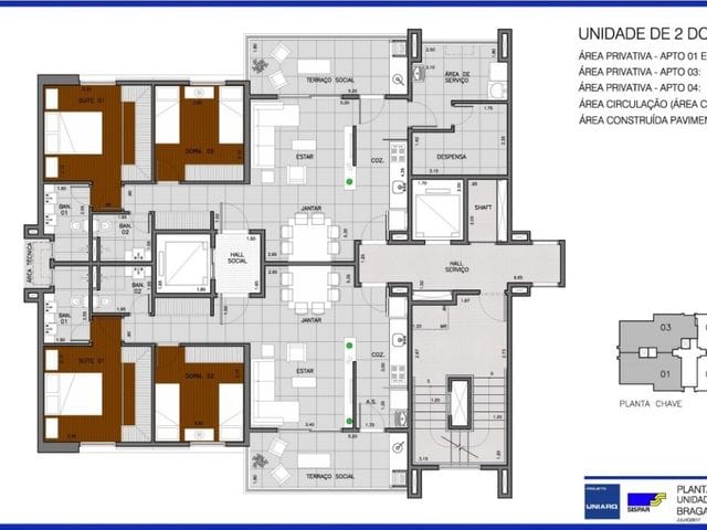 Apartamento com 109m² 3 quartos e 2 banheiros, à venda, no bairro Condomínio Residencial e Comercial Fazenda Santa Petronilla em Bragança Paulista