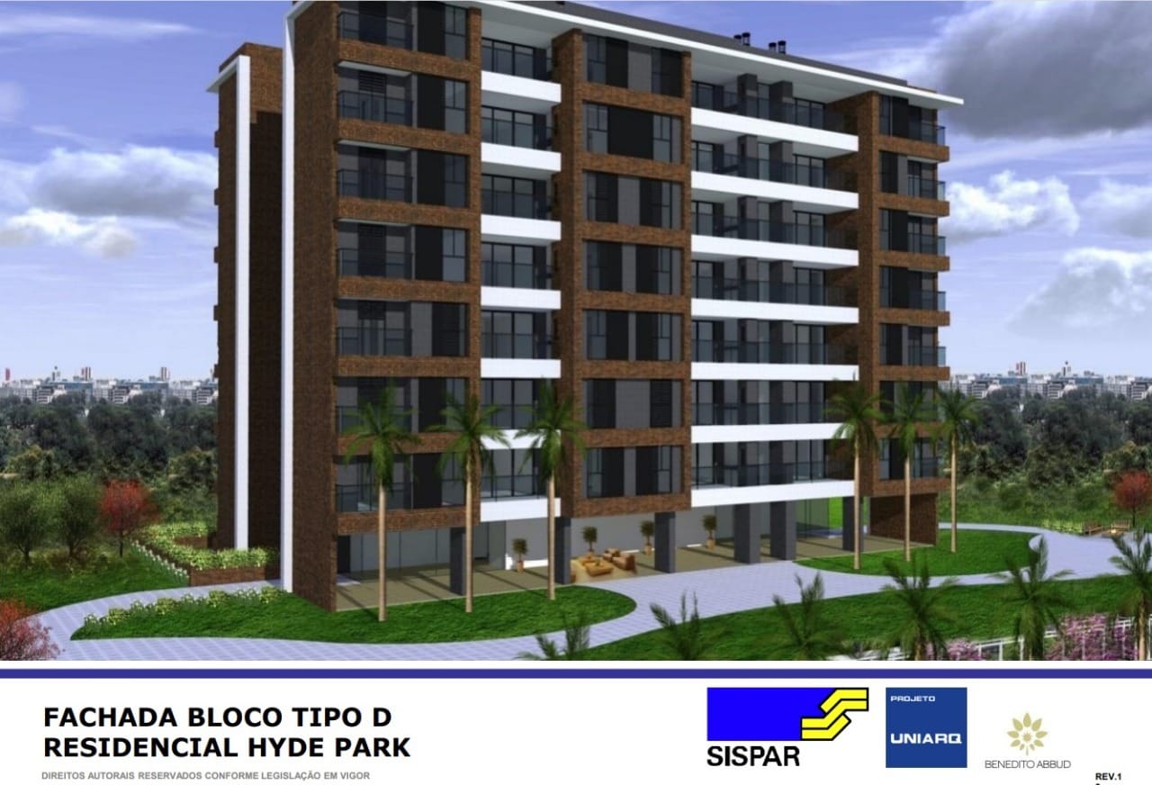 Perspectiva do Apartamento - Apartamento à venda, Condomínio Residencial Hydepark, alto padrão, aptos com 2, 3 e 4 dormitórios - Bairro Sta Helena Bragança Paulista, SP | Easy Imóveis