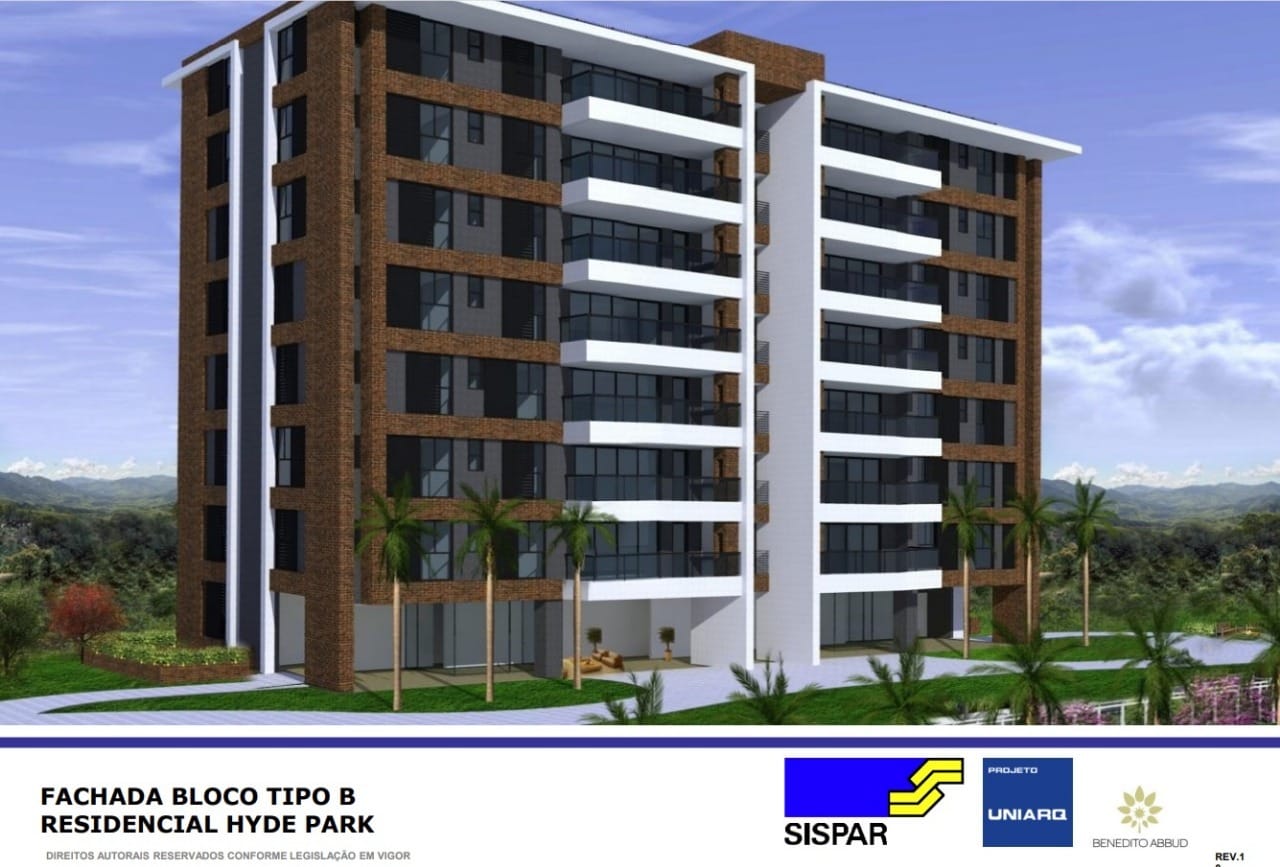Perspectiva do Apartamento - Apartamento à venda, Condomínio Residencial Hydepark, alto padrão, aptos com 2, 3 e 4 dormitórios - Bairro Sta Helena Bragança Paulista, SP | Easy Imóveis