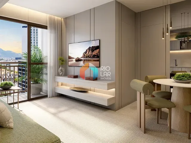 Lançamento com 43m² 1 quarto e 1 banheiro, disponível, no bairro Centro em Rio de Janeiro