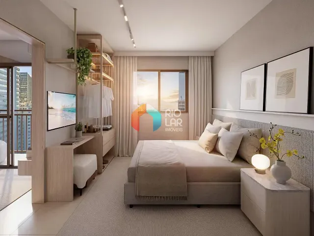 Lançamento com 43m² 1 quarto e 1 banheiro, disponível, no bairro Centro em Rio de Janeiro