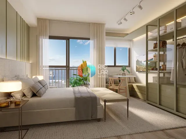 Lançamento com 43m² 1 quarto e 1 banheiro, disponível, no bairro Centro em Rio de Janeiro