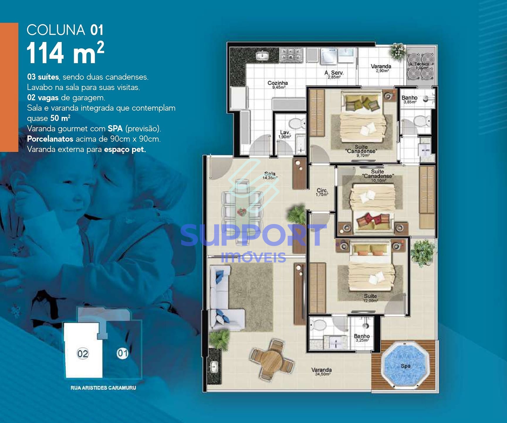 Apartamento, 1 quarto, 114 m² - Foto 12