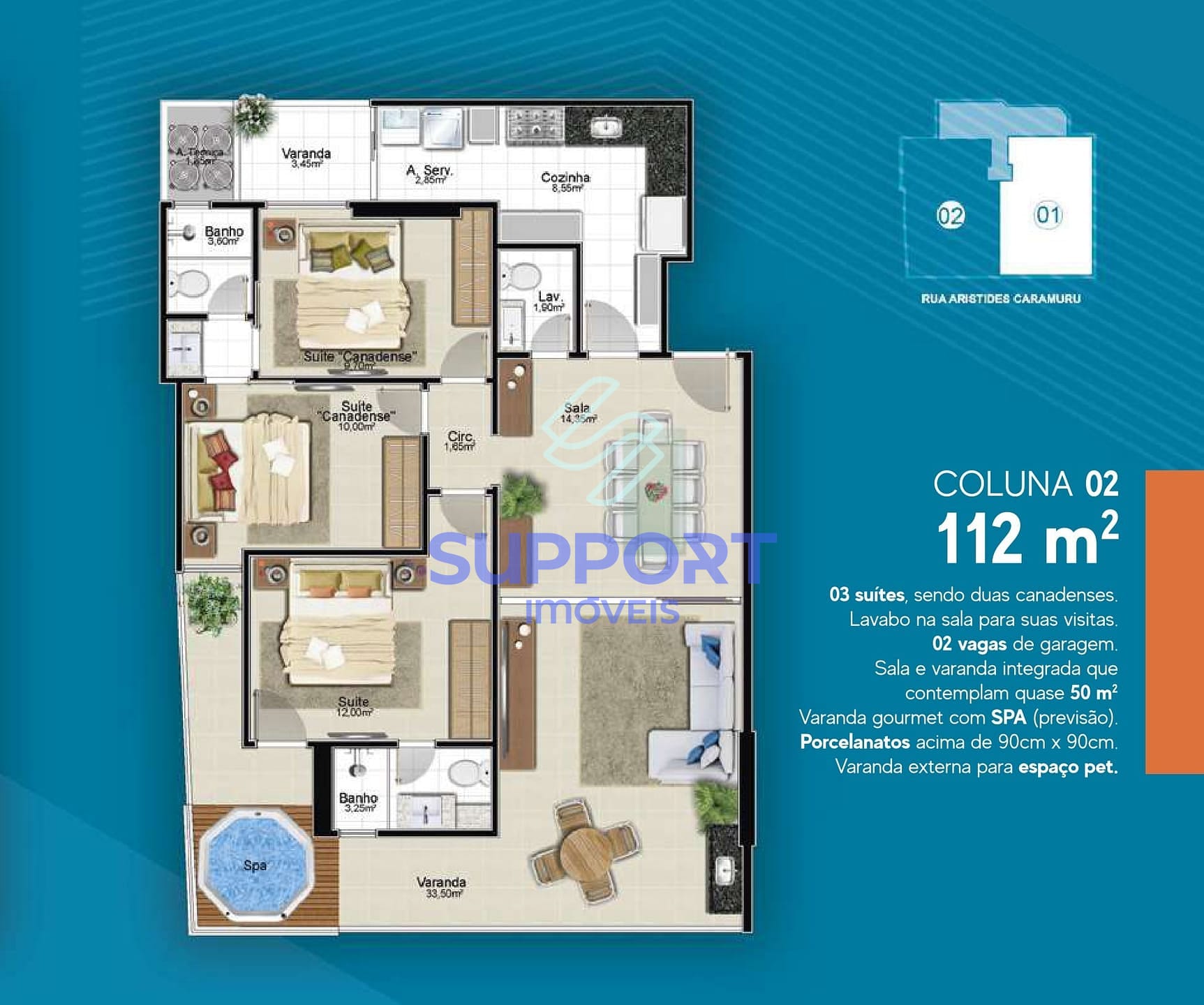 Apartamento, 1 quarto, 114 m² - Foto 13