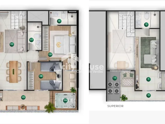 Lançamento 2 quartos e 2 banheiros, disponível, no bairro Praia de Itaparica em Vila Velha