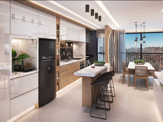 Apartamento com 102m² 3 quartos e 2 banheiros, à venda, no bairro Cristo Rei em Curitiba