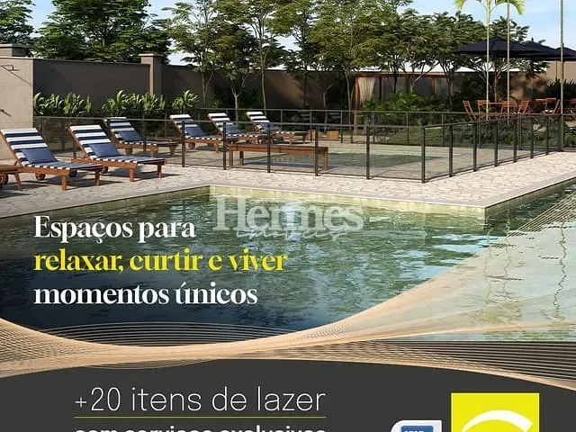 Lançamento com 66m² 2 quartos e 2 banheiros, disponível, no bairro Morumbi em Paulínia
