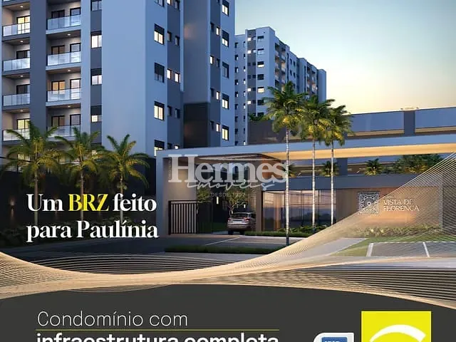 Lançamento com 66m² 2 quartos e 2 banheiros, disponível, no bairro Morumbi em Paulínia