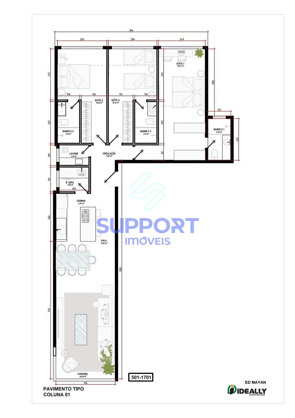 Apartamento, 1 quarto, 114 m² - Foto 18