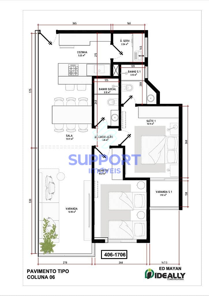 Apartamento, 1 quarto, 114 m² - Foto 23