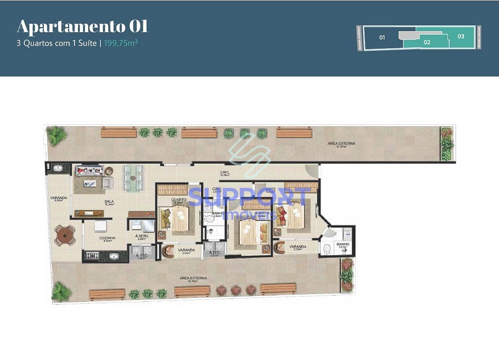 Apartamento, 1 quarto, 10 m² - Foto 13