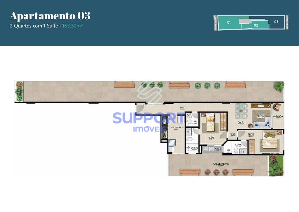 Apartamento, 1 quarto, 10 m² - Foto 15
