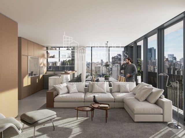 Apartamento 2 quartos e 2 banheiros, à venda, no bairro Batel em Curitiba