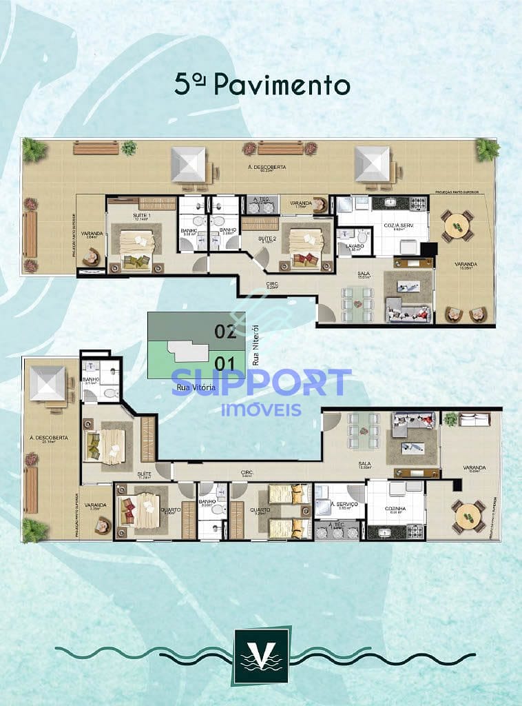 Apartamento à venda com 1 quarto, 10m² - Foto 5