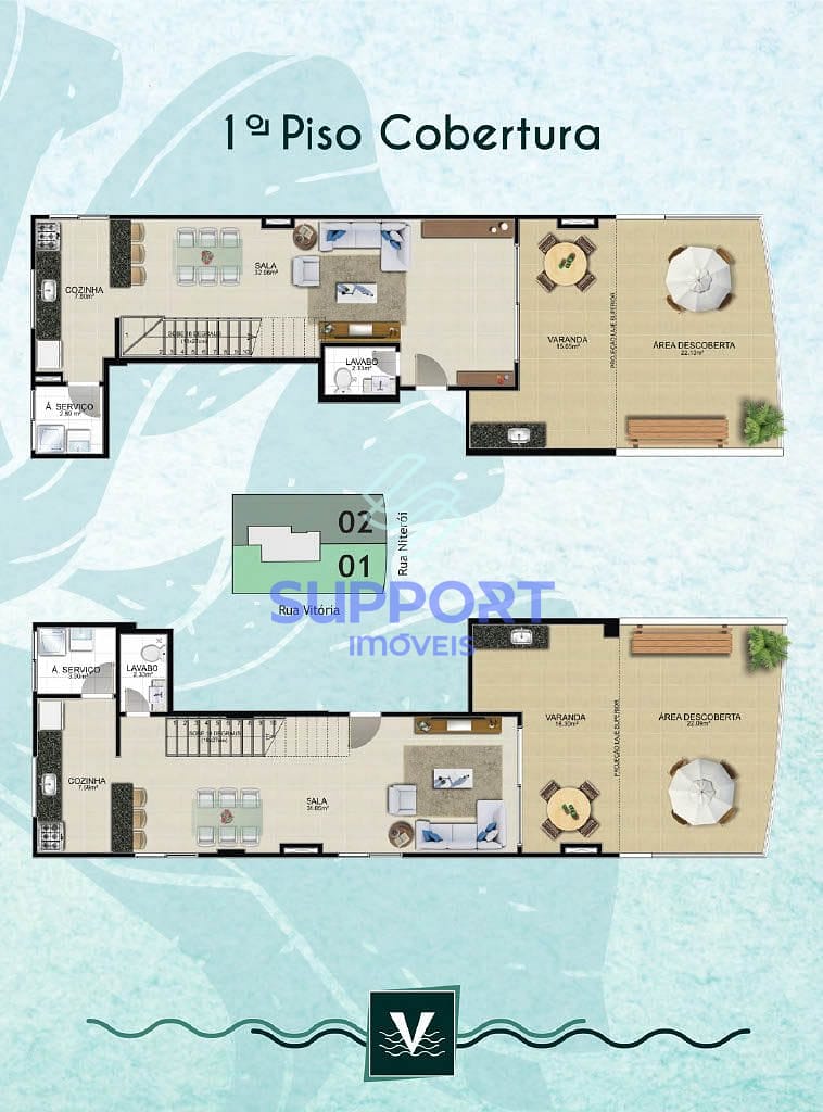 Apartamento à venda com 1 quarto, 10m² - Foto 7