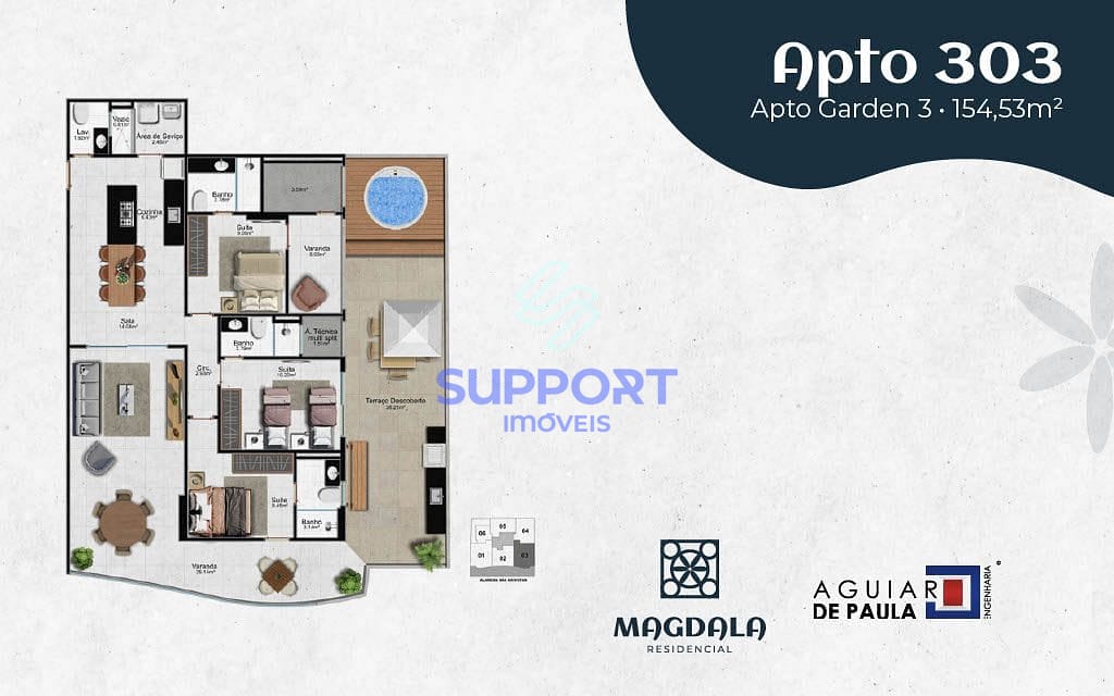 Apartamento, 1 quarto, 10 m² - Foto 21