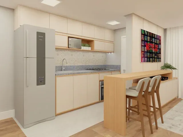 Lançamento 2 quartos e 1 banheiro, disponível, no bairro São Luiz em Caxias do Sul