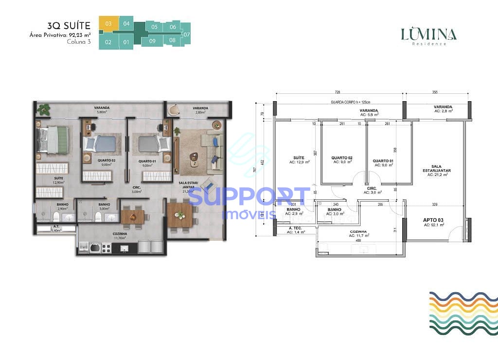 Apartamento, 3 quartos, 101 m² - Foto 35