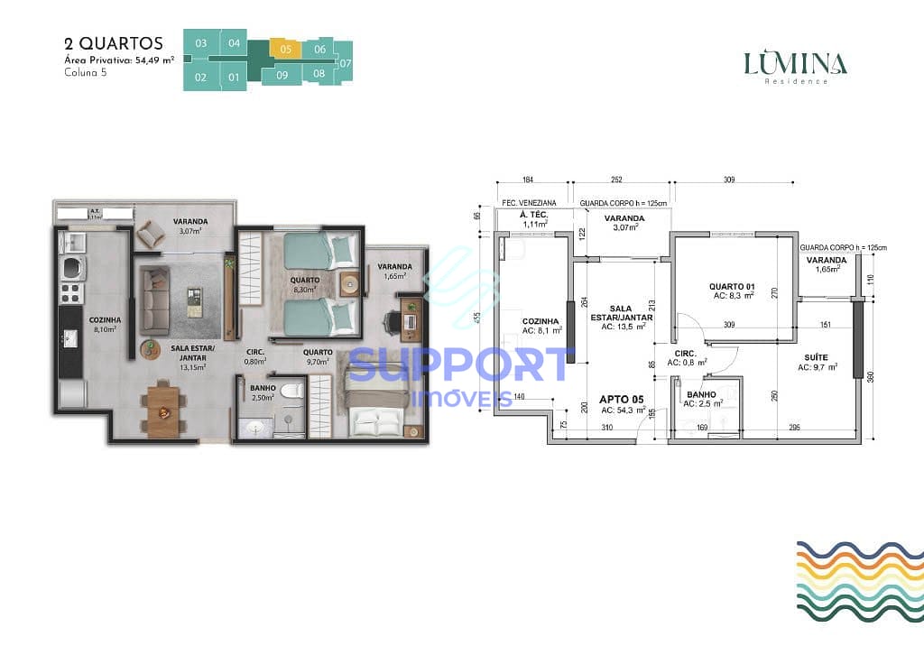 Apartamento, 3 quartos, 101 m² - Foto 37