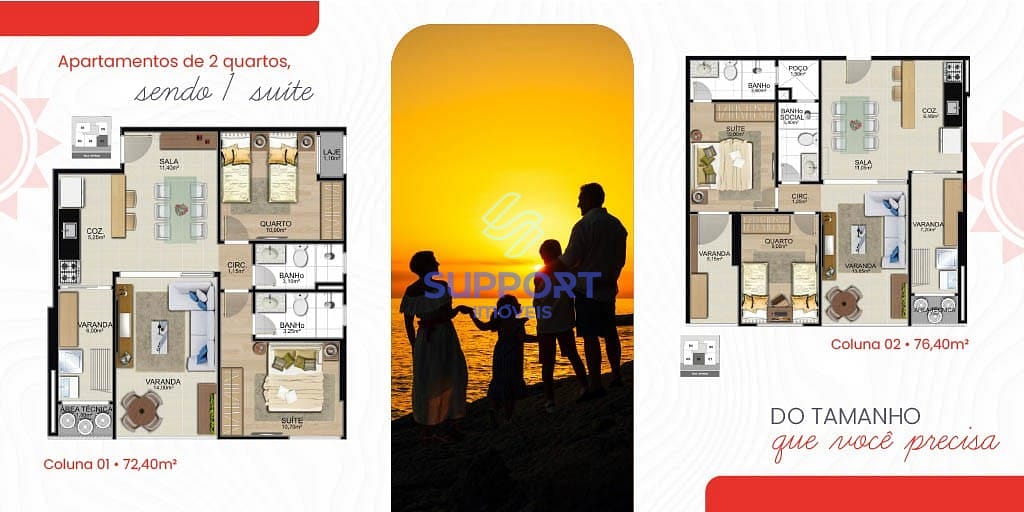 Apartamento, 2 quartos, 64 m² - Foto 4