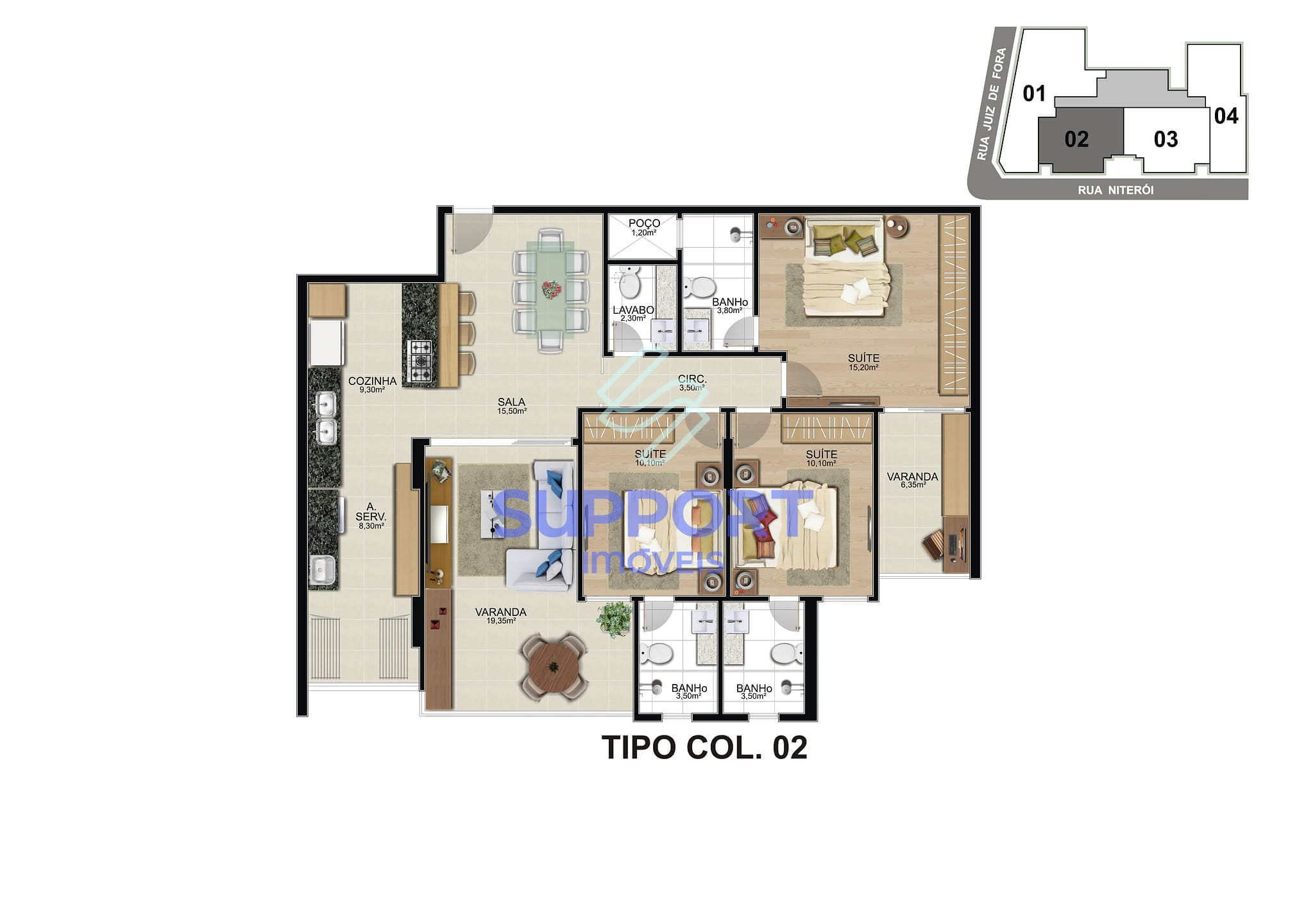 Apartamento, 1 quarto, 10 m² - Foto 22