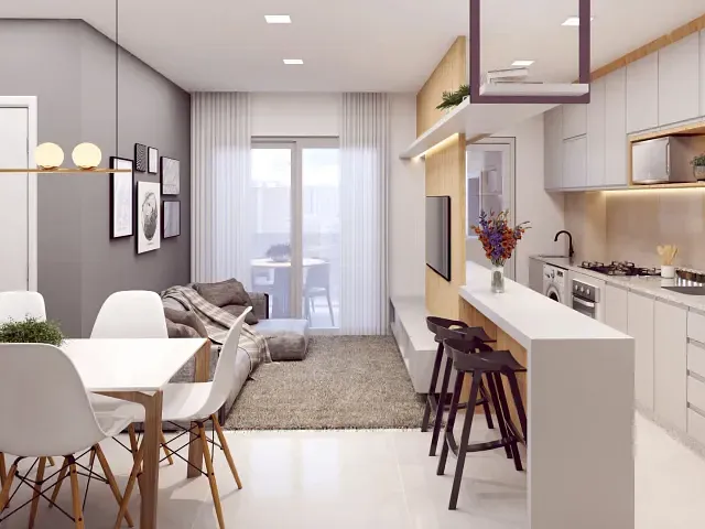Lançamento 2 quartos e 2 banheiros, disponível, no bairro Bela Vista em Caxias do Sul