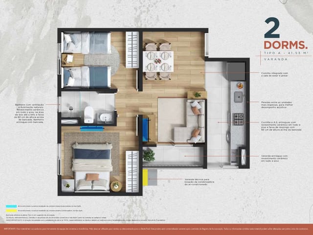 Lançamento 2 quartos e 1 banheiro, disponível, no bairro Chácara Estância Paulista em Suzano