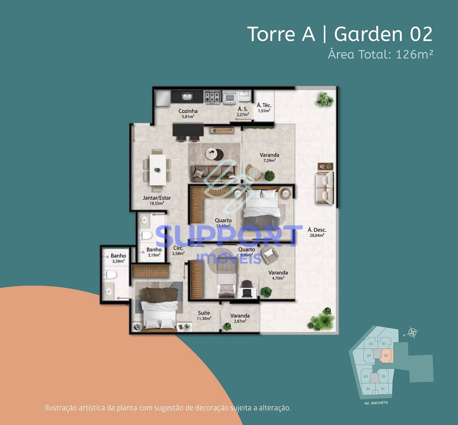 Apartamento, 1 quarto, 10 m² - Foto 7