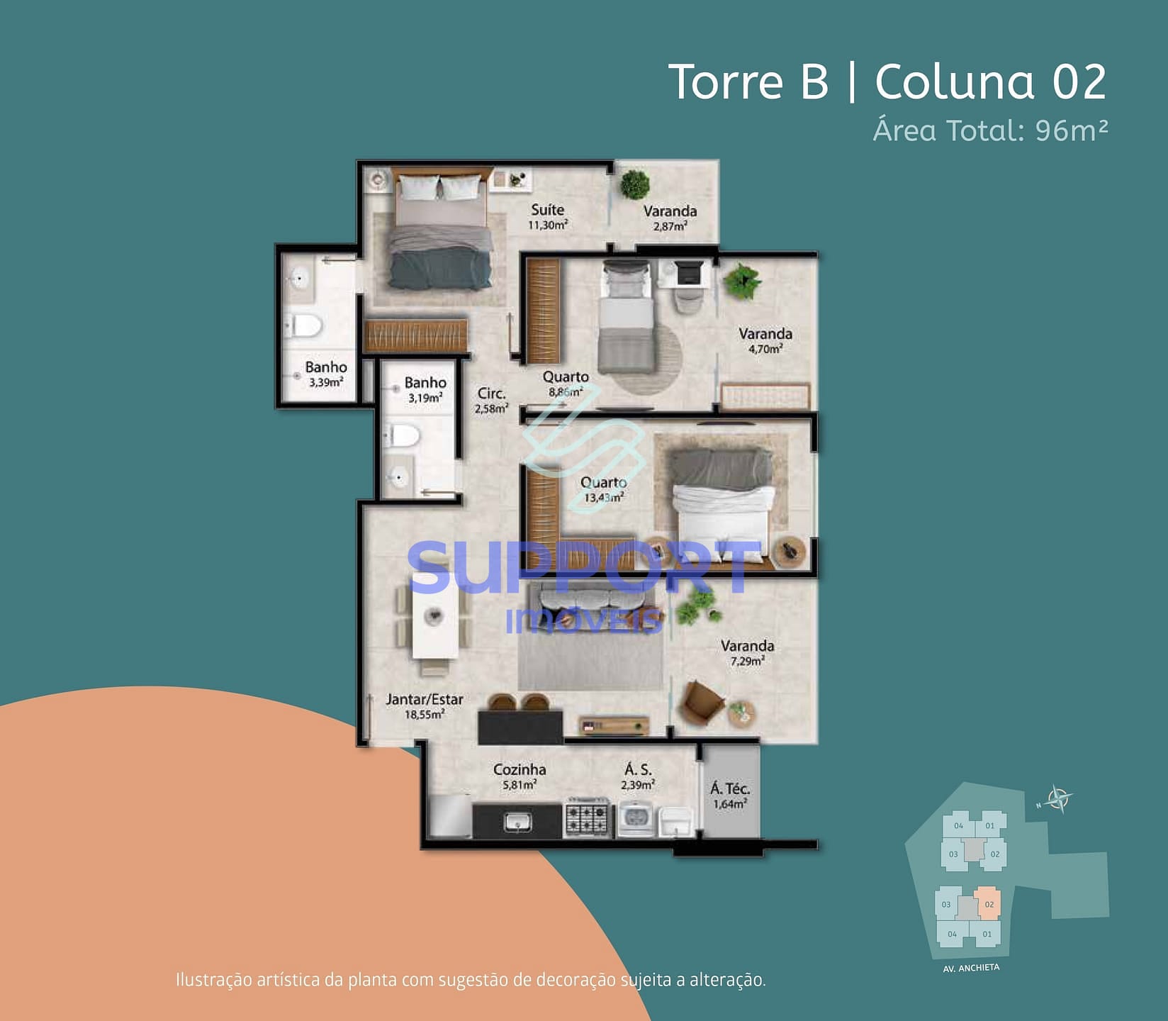 Apartamento, 1 quarto, 10 m² - Foto 11