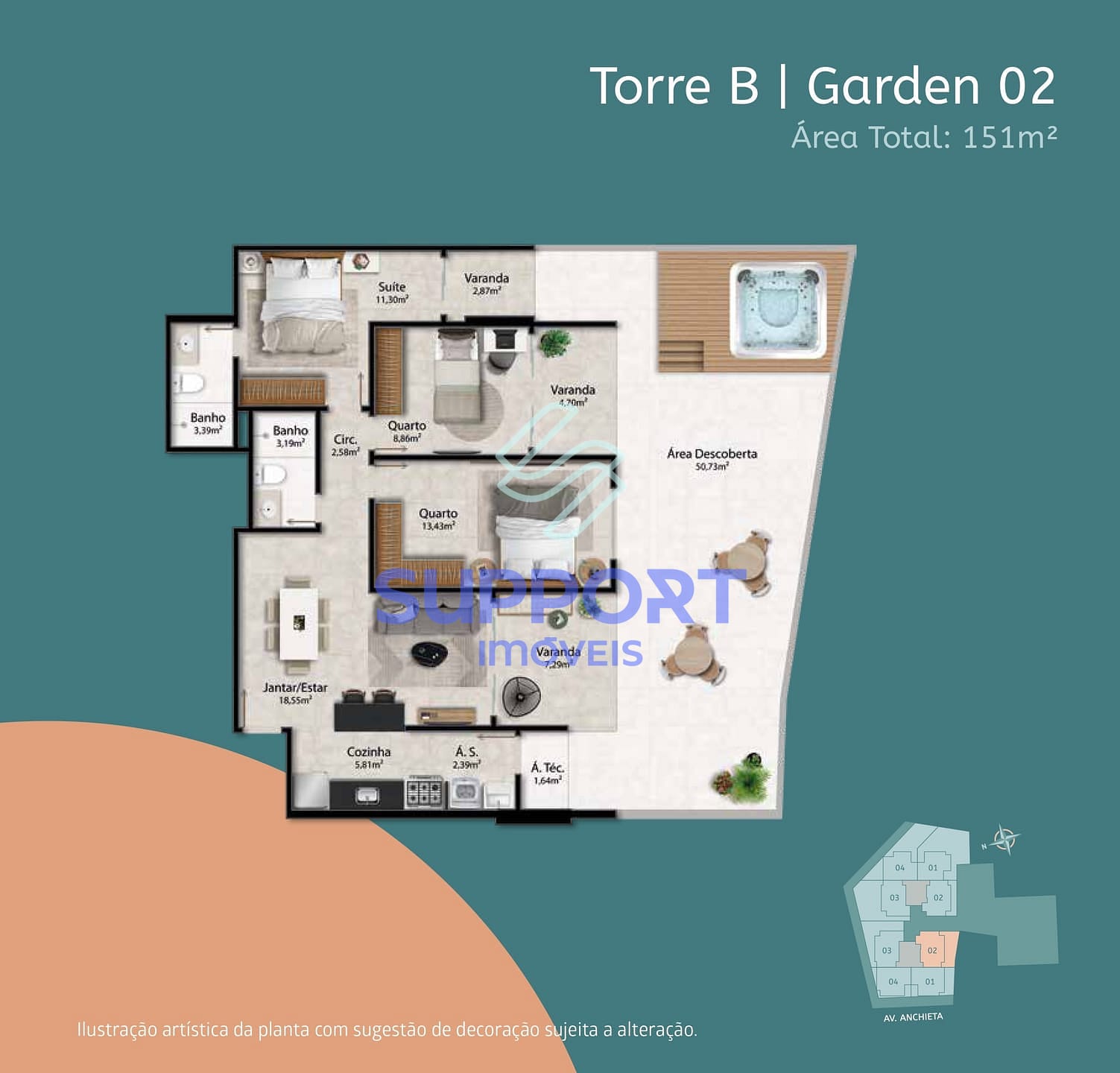 Apartamento, 1 quarto, 10 m² - Foto 15