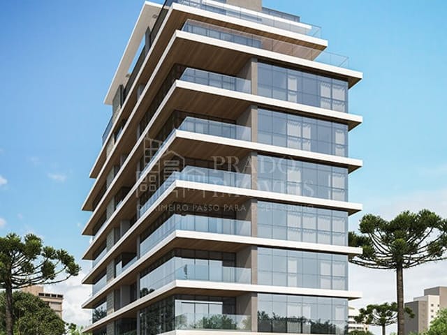 Apartamento com 398m² 3 quartos e 4 banheiros, à venda, no bairro Cabral em Curitiba