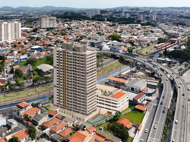Lançamento 1 quarto e 1 banheiro, disponível, no bairro Centro em Poá