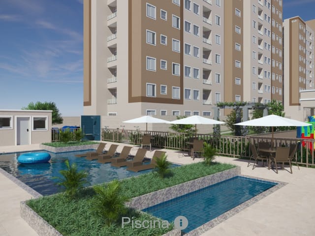 Foto do Lançamento - Lançamento à venda, Zona Oeste , Residencial La Viena - 2 Quartos - 1 Banheiro - Sacada - 1 Garagem - Minha Casa Minha Vida | Guepardo Imob