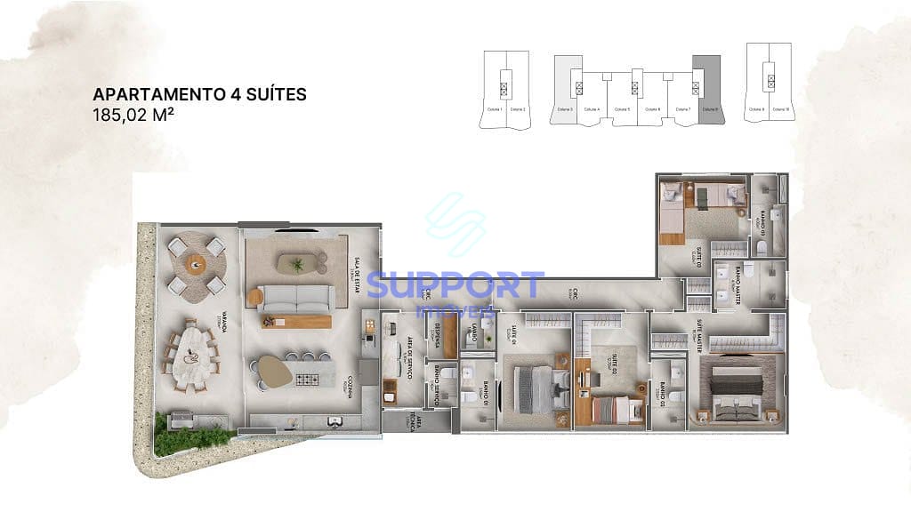 Apartamento, 1 quarto, 10 m² - Foto 53