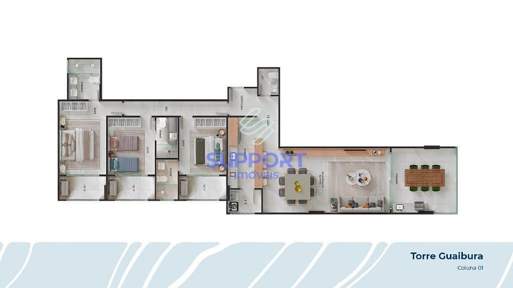 Apartamento, 2 quartos, 106 m² - Foto 17