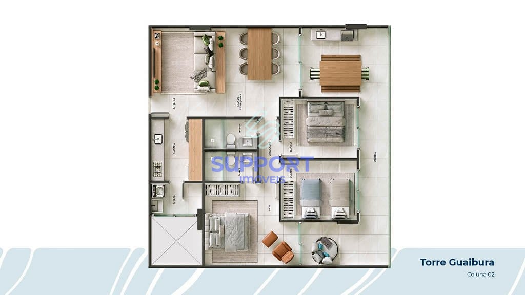 Apartamento, 2 quartos, 106 m² - Foto 18